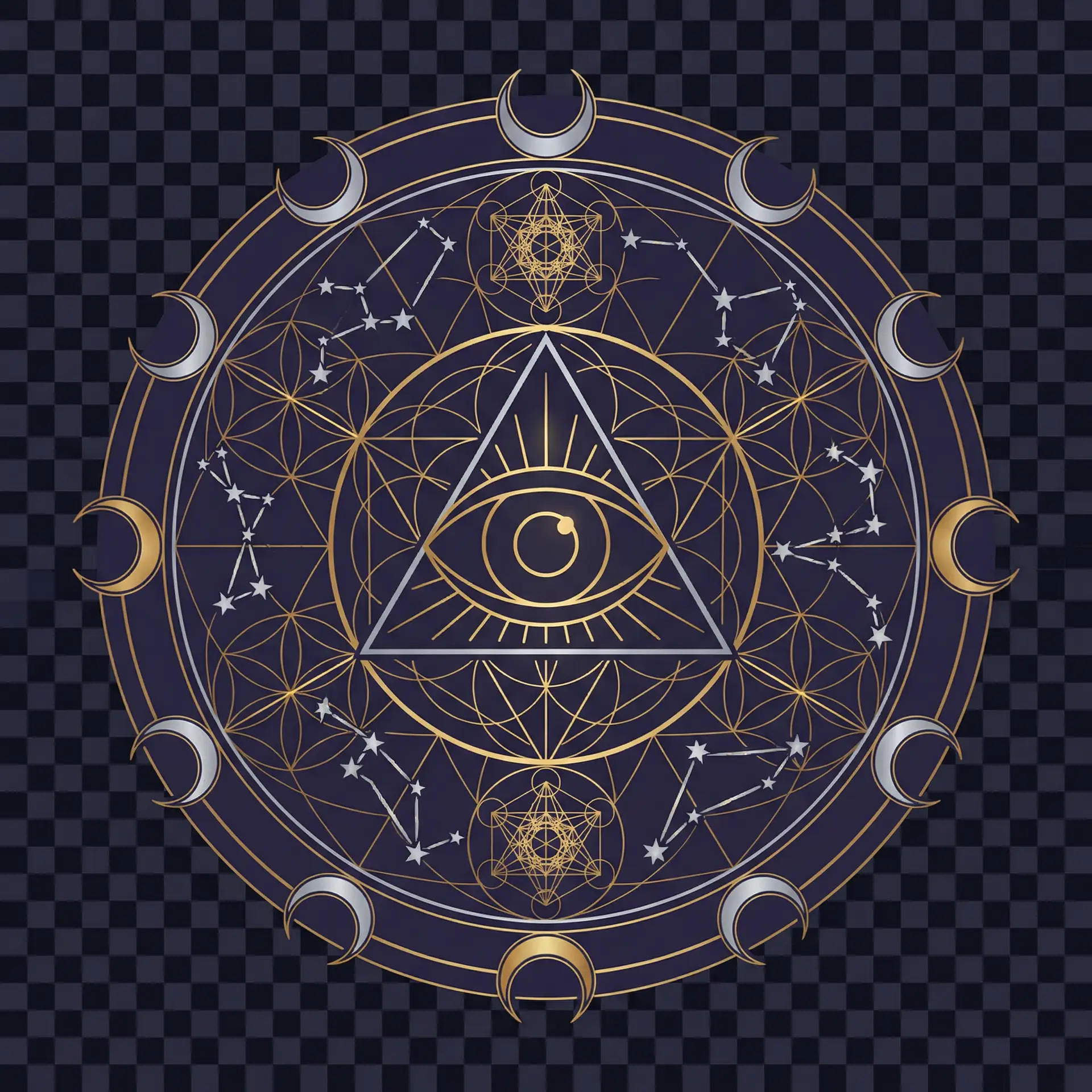 每日吃瓜 - 投影灯效果图 | 星座塔罗平台Logo